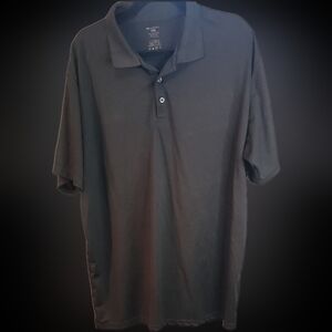 Classic Black Polo Shirt with Smooth Finish